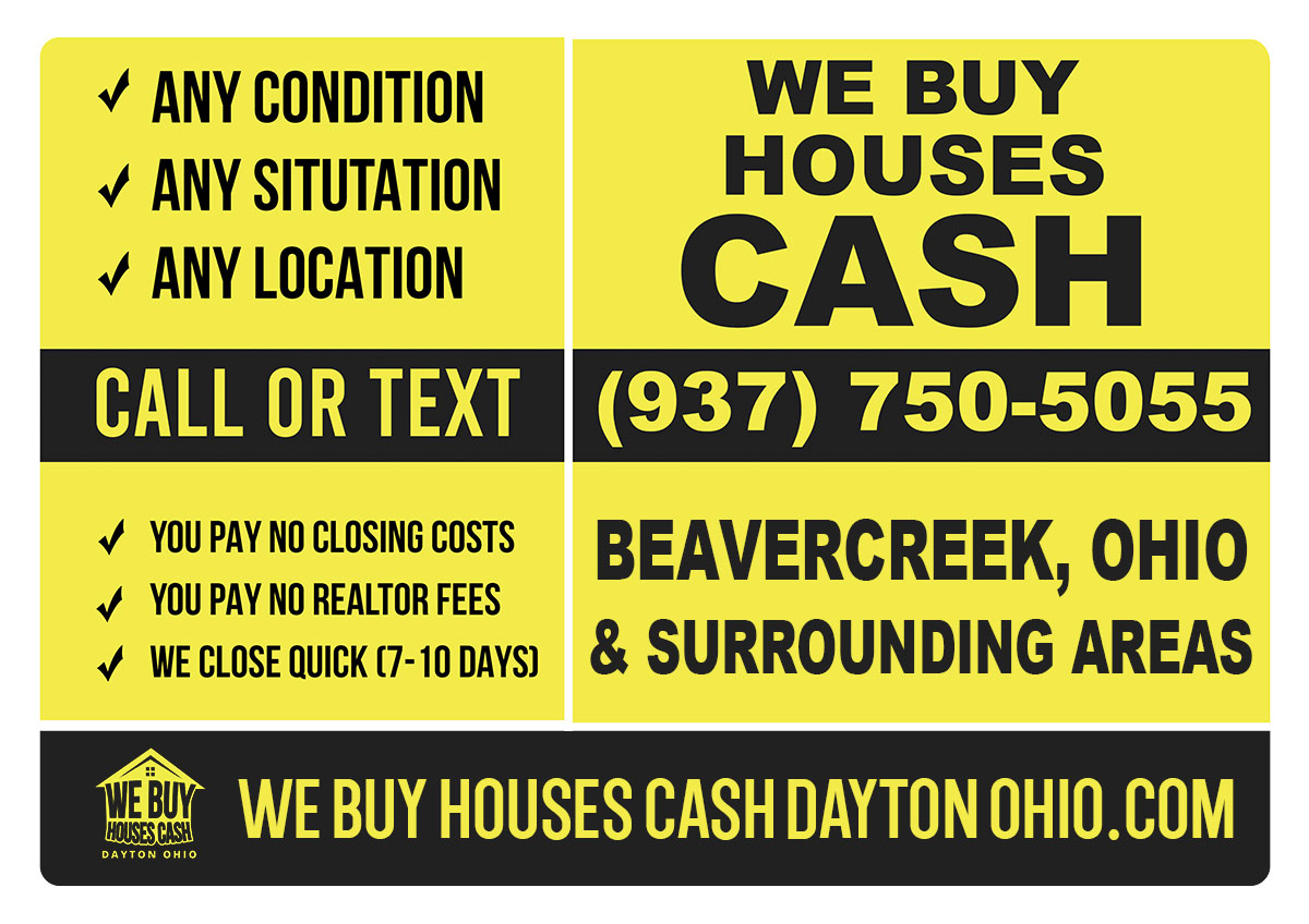 Sell My House Fast Beavercreek Ohio