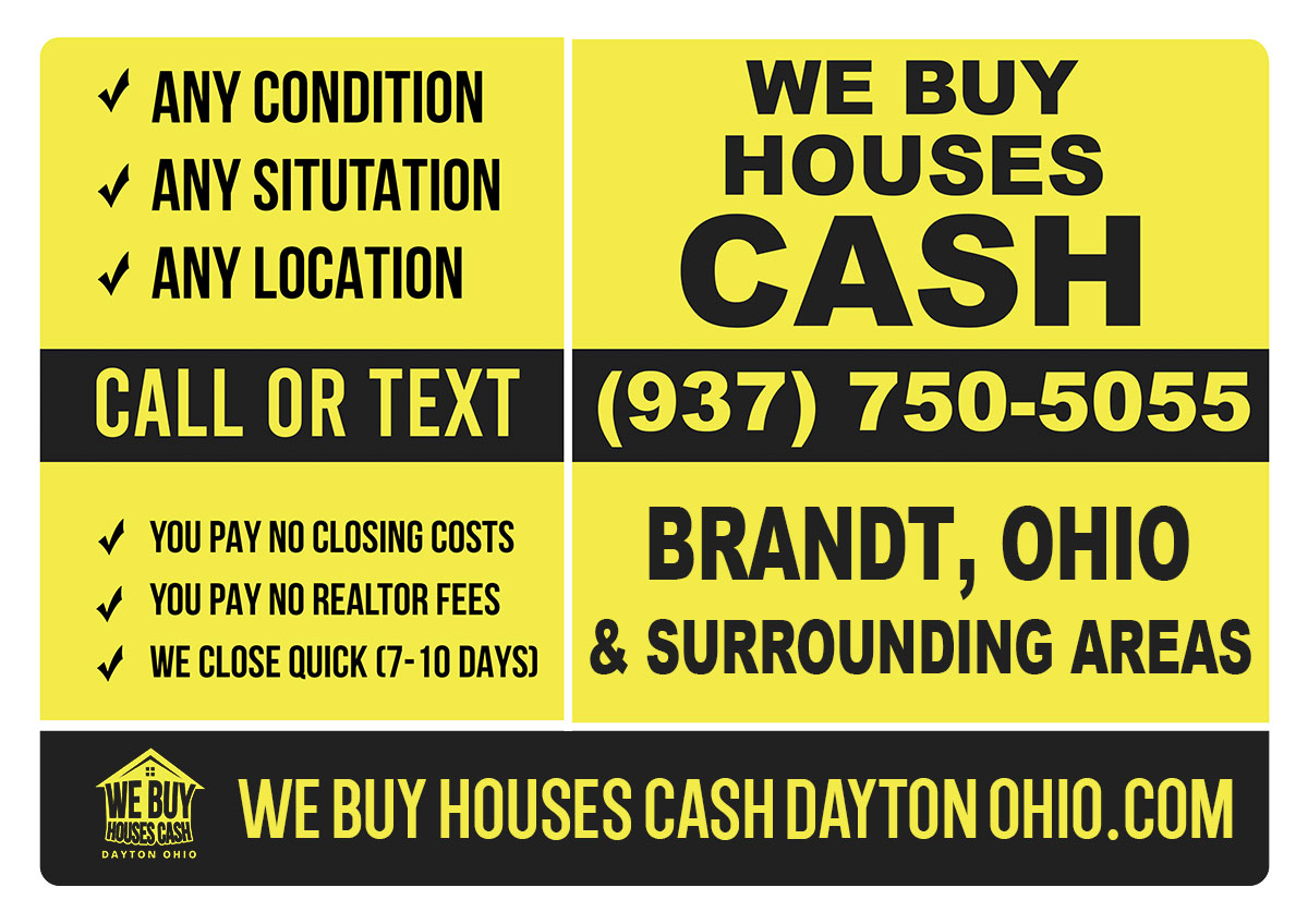 Sell My House Fast Brandt Ohio