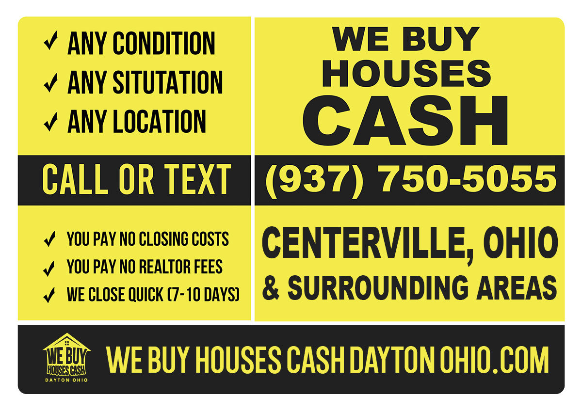 Sell My House Fast Centerville Ohio