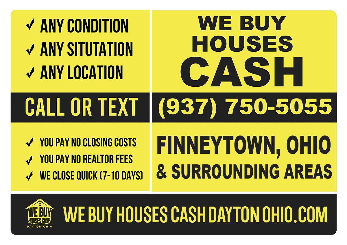 Sell My House Fast Finneytown Ohio