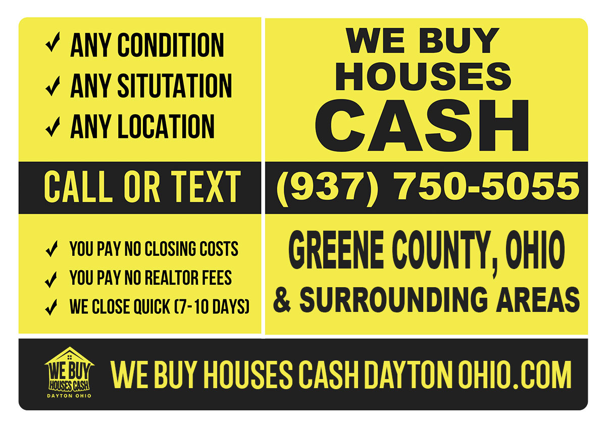 Sell My House Fast Greene County Ohio