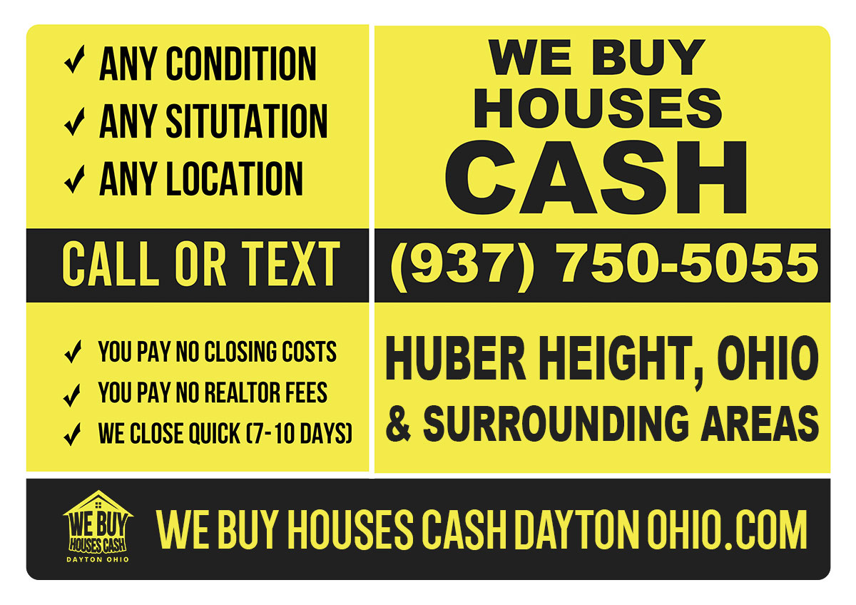 Sell My House Fast Huber Heights Ohio