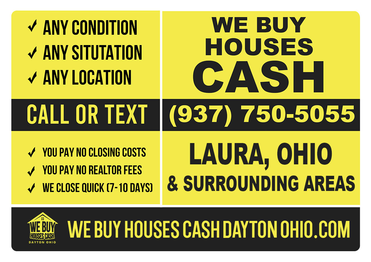 Sell My House Fast Laura Ohio