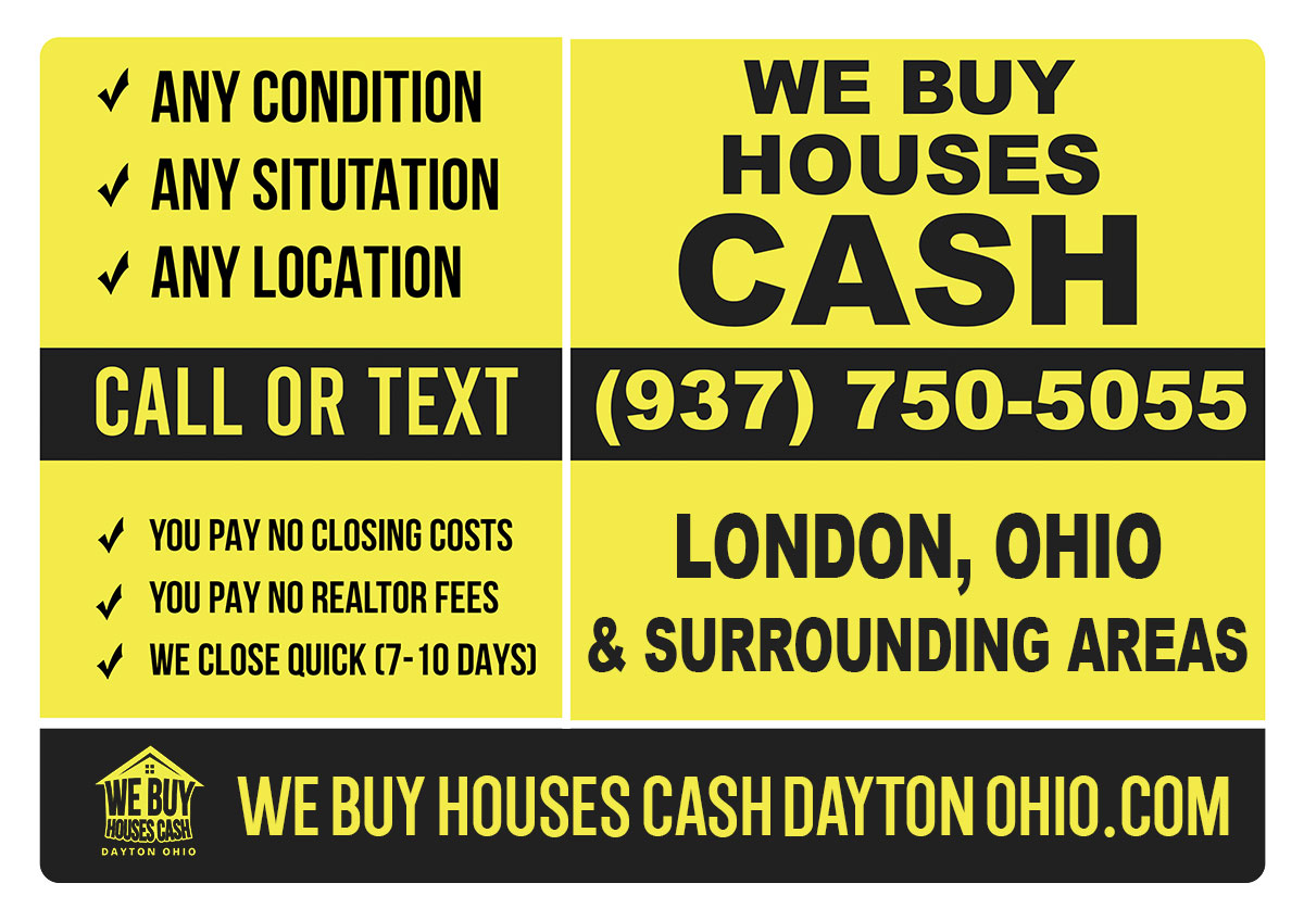 Sell My House Fast London Ohio