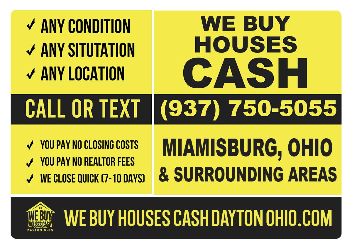 Sell My House Fast Miamisburg Ohio