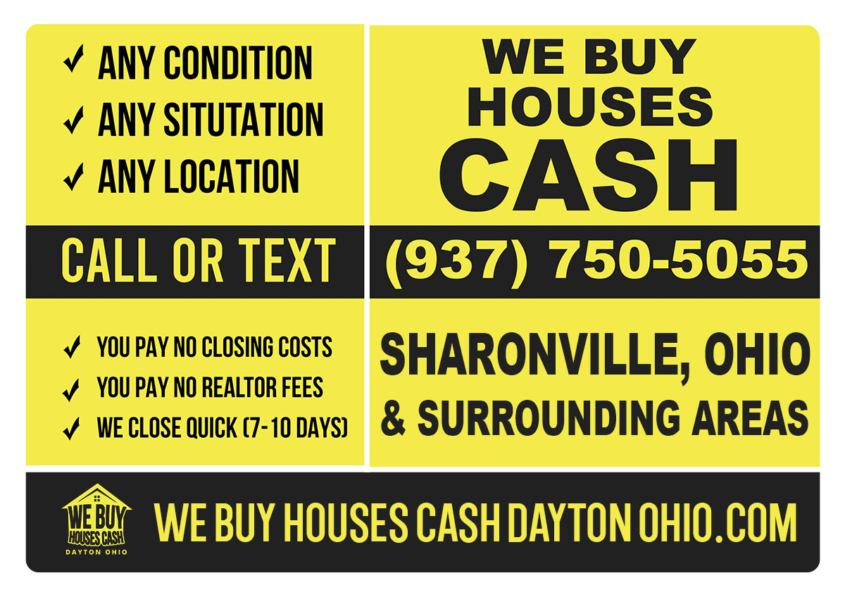 Sell My House Fast Sharonville Ohio